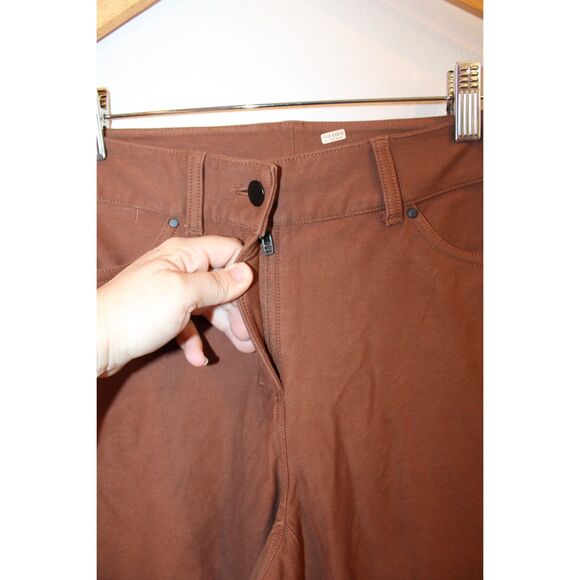 Lululemon city sleek wide leg pants brown size 26 womens - Picture 7 of 8